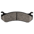 2006 GMC Sierra 1500 HD - Front and Rear Ceramic Brake Pad Set, 6.0L 8Cyl, Pro-Line Series