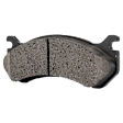 2006 GMC Sierra 1500 HD - Front and Rear Ceramic Brake Pad Set, 6.0L 8Cyl, Pro-Line Series