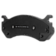 2006 GMC Sierra 1500 HD - Front and Rear Ceramic Brake Pad Set, 6.0L 8Cyl, Pro-Line Series
