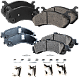 2006 Cadillac Escalade - Front and Rear Ceramic Brake Pad Set, 6.0L 8Cyl, AWD, Pro-Line Series