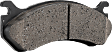 Front and Rear Brake Pad Set, Ceramic - Front, Semi-Metallic - Rear, Pro-Line Series