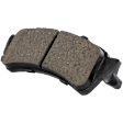 2001 GMC Sierra 1500 - Front and Rear Ceramic Brake Pad Set, Pro-Line Series