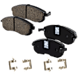 2012 Nissan Altima - Front and Rear Ceramic Brake Pad Set, engdesig: VQ35DE, Naturally Aspirated, GAS, Nissan Engine, Pro-Line Series