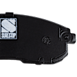 2012 Nissan Altima - Front and Rear Ceramic Brake Pad Set, engdesig: VQ35DE, Naturally Aspirated, GAS, Nissan Engine, Pro-Line Series