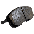 Front and Rear Brake Pad Set, Ceramic, 4-Wheel Set, Pro-Line Series