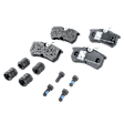 2001 Ford Focus - Front and Rear Semi-Metallic Brake Pad Set, Pro-Line Series