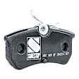 2001 Ford Focus - Front and Rear Semi-Metallic Brake Pad Set, Pro-Line Series