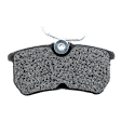 2001 Ford Focus - Front and Rear Semi-Metallic Brake Pad Set, Pro-Line Series