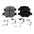 Front and Rear Brake Pad Sets, Ceramic, Pro-Line Series