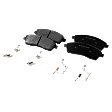Front and Rear Brake Pad Sets, Semi-Metallic, Pro-Line Series