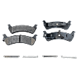 Front and Rear Brake Pad Sets, Ceramic, Pro-Line Series