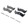 Front and Rear Brake Pad Sets, Ceramic, Pro-Line Series