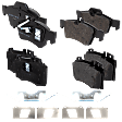 Front and Rear Brake Pad Set, Organic, 4-Wheel Set, Pro-Line Series