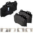 Front and Rear Brake Pad Set, Organic, 4-Wheel Set, Pro-Line Series