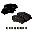 Front and Rear Brake Pad Sets, Ceramic, Pro-Line Series