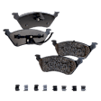 Front and Rear Brake Pad Sets, Ceramic, Pro-Line Series