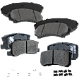 Front and Rear Brake Pad Sets, Ceramic, Naturally Aspirated, GAS, Pro-Line Series
