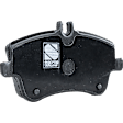 2009 Mercedes Benz CLK350 - Front and Rear Organic Brake Pad Set, 3.5L 6Cyl, Exclude Sport Package, Pro-Line Series