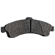 Front and Rear Brake Pad Sets, Ceramic - Front; Semi-Metallic - Rear, Pro-Line Series