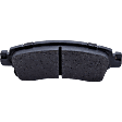 Front and Rear Brake Pad Sets, Ceramic - Front; Semi-Metallic - Rear, Pro-Line Series