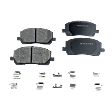 2006 Toyota Highlander - Front and Rear Ceramic Brake Pad Set, Pro-Line Series