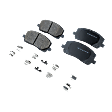 2006 Toyota Highlander - Front and Rear Ceramic Brake Pad Set, Pro-Line Series