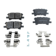 2006 Toyota Highlander - Front and Rear Ceramic Brake Pad Set, Pro-Line Series