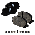 Front and Rear Brake Pad Sets, Ceramic, Pro-Line Series