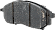 Front and Rear Brake Pad Sets, Pro-Line Series, Ceramic Pad Material