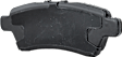Front and Rear Brake Pad Sets, Pro-Line Series, Ceramic Pad Material