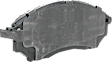 Front and Rear Brake Pad Sets, Pro-Line Series, Ceramic Pad Material