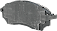 Front and Rear Brake Pad Sets, Pro-Line Series, Ceramic Pad Material