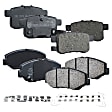 Front and Rear Brake Pad Set, Ceramic, Pro-Line Series