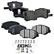 Front and Rear Brake Pad Set, Ceramic, Pro-Line Series