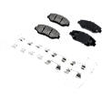 Front and Rear Brake Pad Set, Ceramic, Pro-Line Series
