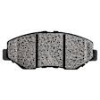 2012 Honda CR-V - Front and Rear Ceramic Brake Pad Set, 2.4L 4Cyl, All Wheel Drive, Pro-Line Series