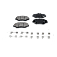 2012 Honda CR-V - Front and Rear Ceramic Brake Pad Set, 2.4L 4Cyl, All Wheel Drive, Pro-Line Series