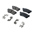 Front and Rear Brake Pad Sets, Pro-Line Series, Ceramic Pad Material