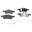 2002-2008 Mini Cooper - Front and Rear Brake Pad Sets, Semi-Metallic, Excluding John Cooper Works Brakes, Pro-Line Series