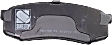 2011 Lexus GX460 - Front and Rear Ceramic Brake Pad Set, Pro-Line Series