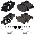2006 Mercedes Benz E350 - Front and Rear Organic Brake Pad Set, 3.5L 6Cyl, Without Sport Package, Pro-Line Series
