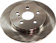 Rear Brake Discs, Plain Surface, Solid, 5 Lugs, 10.2 in., Pro-Line Series