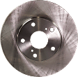Front Brake Disc, Plain Surface, Vented, 5 Lugs, 275mm Disc Diameter, Pro-Line Series