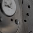 Rear Brake Discs, Cross-Drilled and Slotted, Solid, 5 Lugs, 11.34 in. Disc Diameter, Pro-Line Series