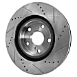 2015 Toyota Camry - Front Brake Disc, Cross-drilled and Slotted, Vented, 5 lugs, 296 mm, 3.5L 6Cyl, Pro-Line Series