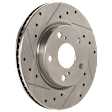 2017 Toyota RAV4 - Front Brake Disc, Cross-drilled and Slotted, Vented, 5 Lugs, 275.08 mm, 2.5L 4Cyl, Pro-Line Series