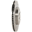 2017 Toyota RAV4 - Front Brake Disc, Cross-drilled and Slotted, Vented, 5 Lugs, 275.08 mm, 2.5L 4Cyl, Pro-Line Series