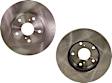 2007 Toyota Tacoma - Front Brake Disc, Natural Finish, Plain Surface, Vented, 5 Lugs, 275.08 mm, RWD,  5 Lug, 2.7L 4Cyl, Pro-Line Series
