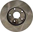 2007 Toyota Tacoma - Front Brake Disc, Natural Finish, Plain Surface, Vented, 5 Lugs, 275.08 mm, RWD,  5 Lug, 2.7L 4Cyl, Pro-Line Series