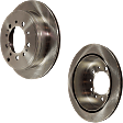 2018 Lexus LX570 - Rear Brake Disc, Plain Surface, Vented, 5 Lugs, 344.93 mm, 5.7L 8Cyl, Pro-Line Series